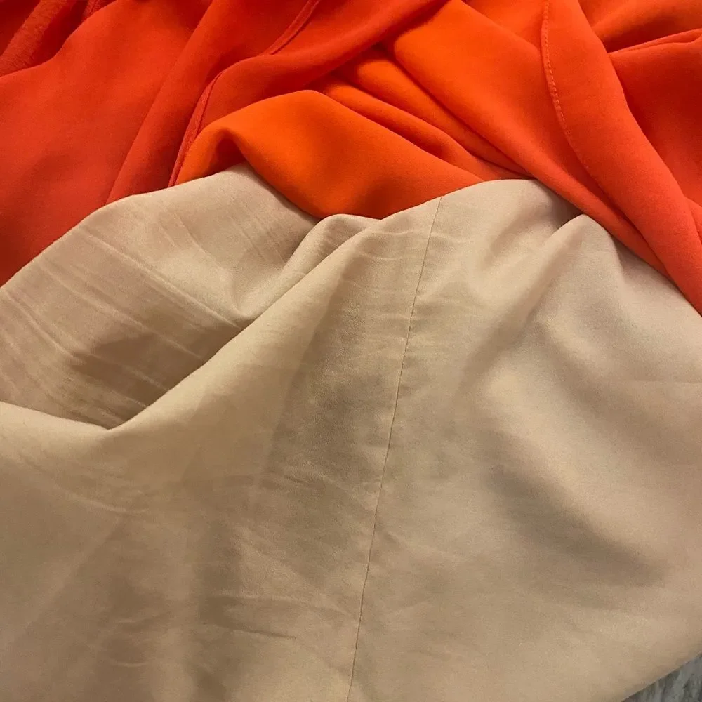 BCBG MaxAzria runway 100% silk dress, S
